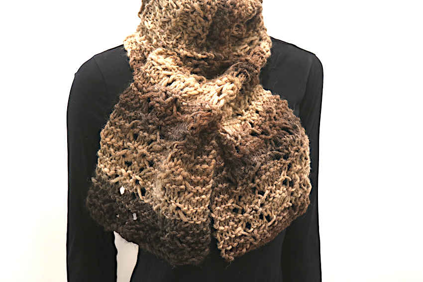 Smudge Lace Scarf